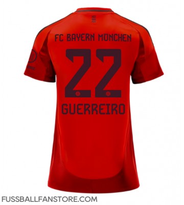 Bayern Munich Raphael Guerreiro #22 Replik Heimtrikot Damen 2024-25 Kurzarm